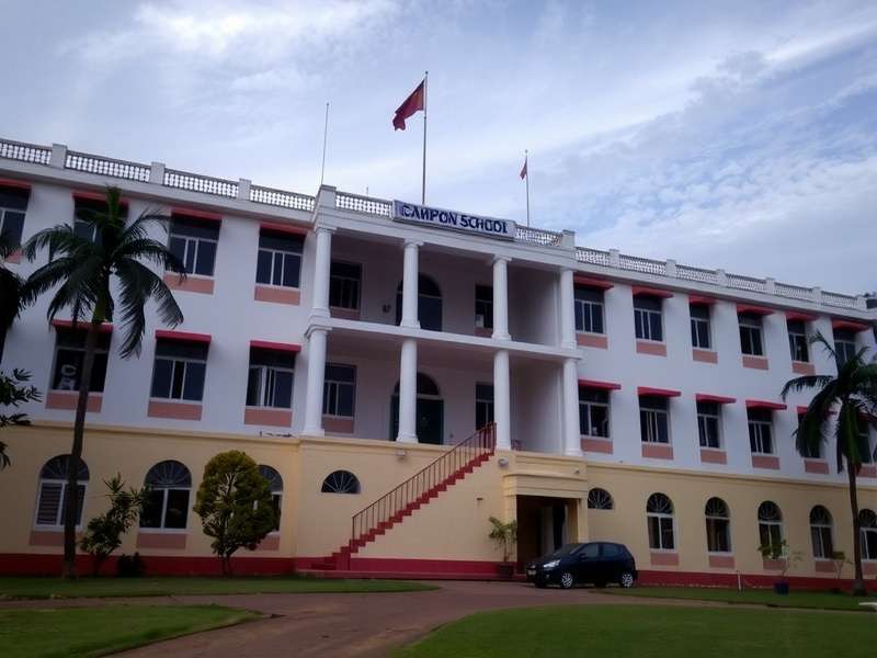 Campion School Building in Fort Mumbai