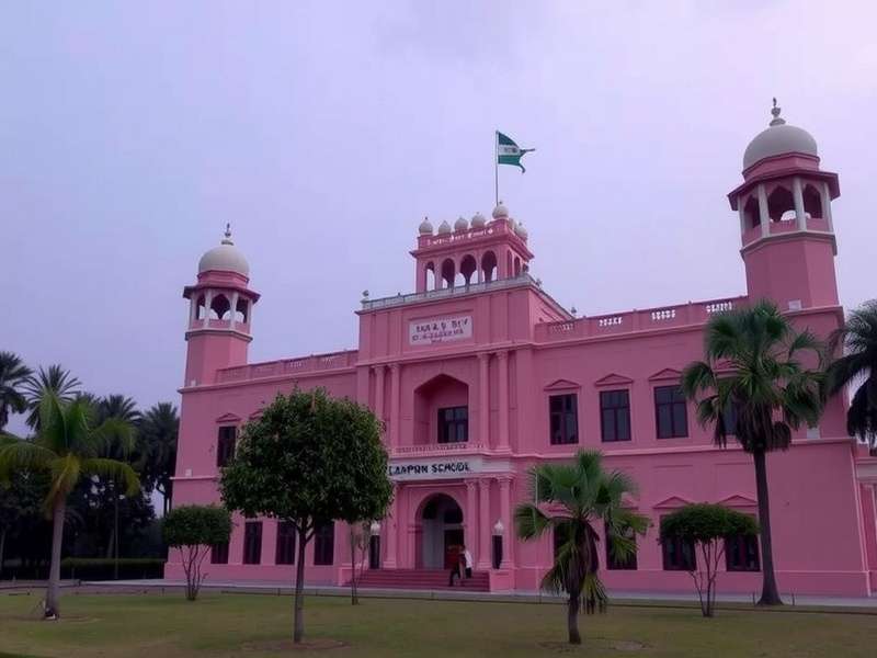 Science lab at Campion School Mumbai